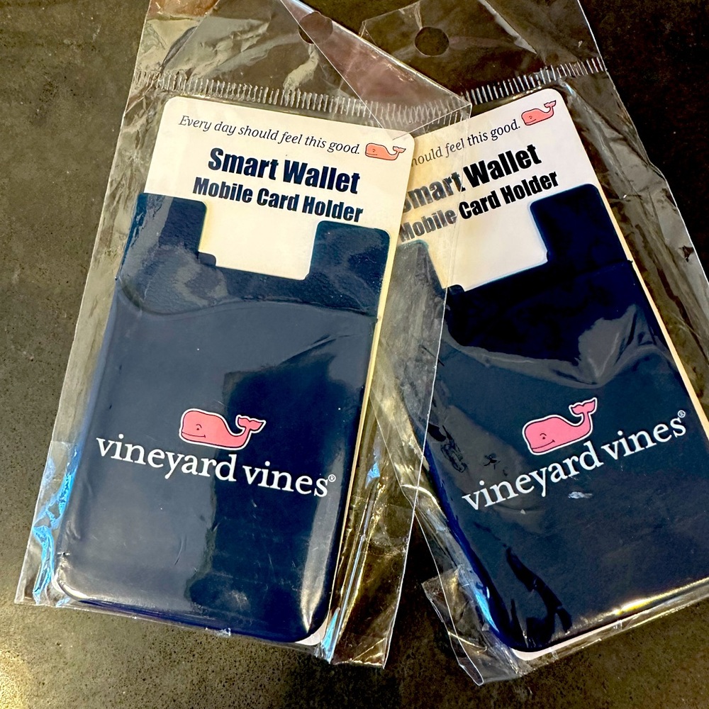 Vineyard Vines phone wallet. Set of two!